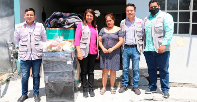 Entregan Apoyos A Familias Damnificadas Por Lluvias En Guadalupe