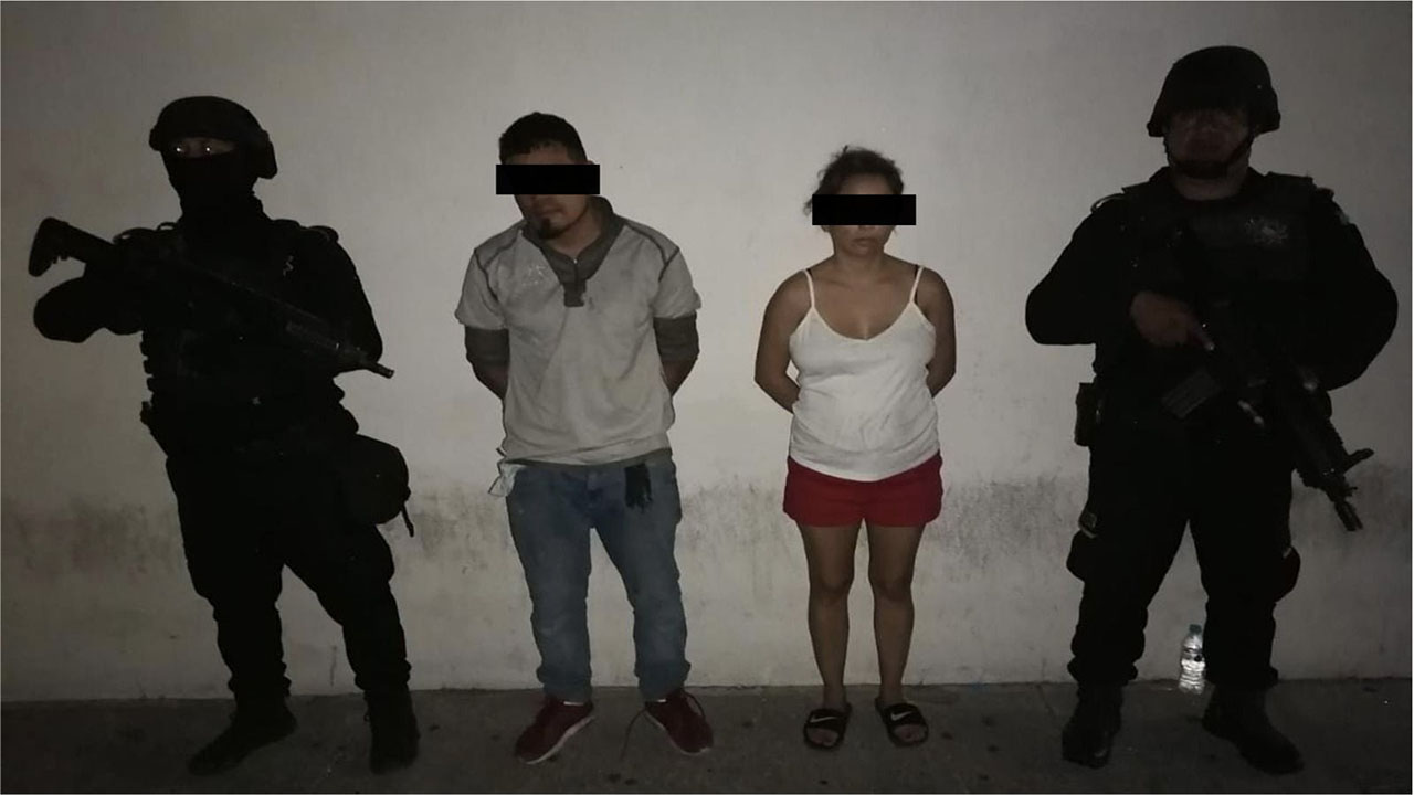 Detiene Fuerza Civil A Pareja Con Arma Y Drogas En Monterrey