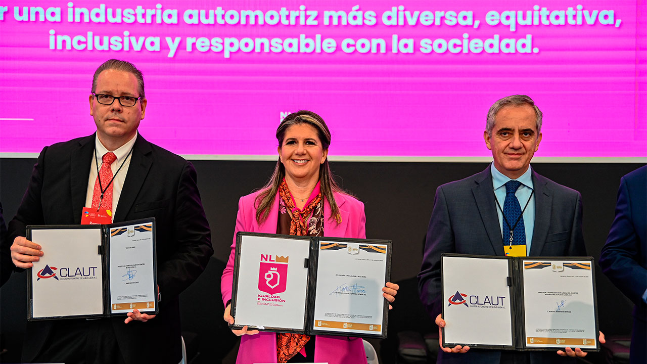 Firman Igualdad e Inclusión y clúster automotriz convenio de colaboración