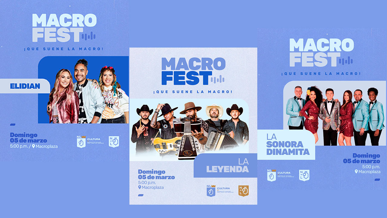 Nuevo León se llena de música Macrofest arranca en grande el 5 de marzo